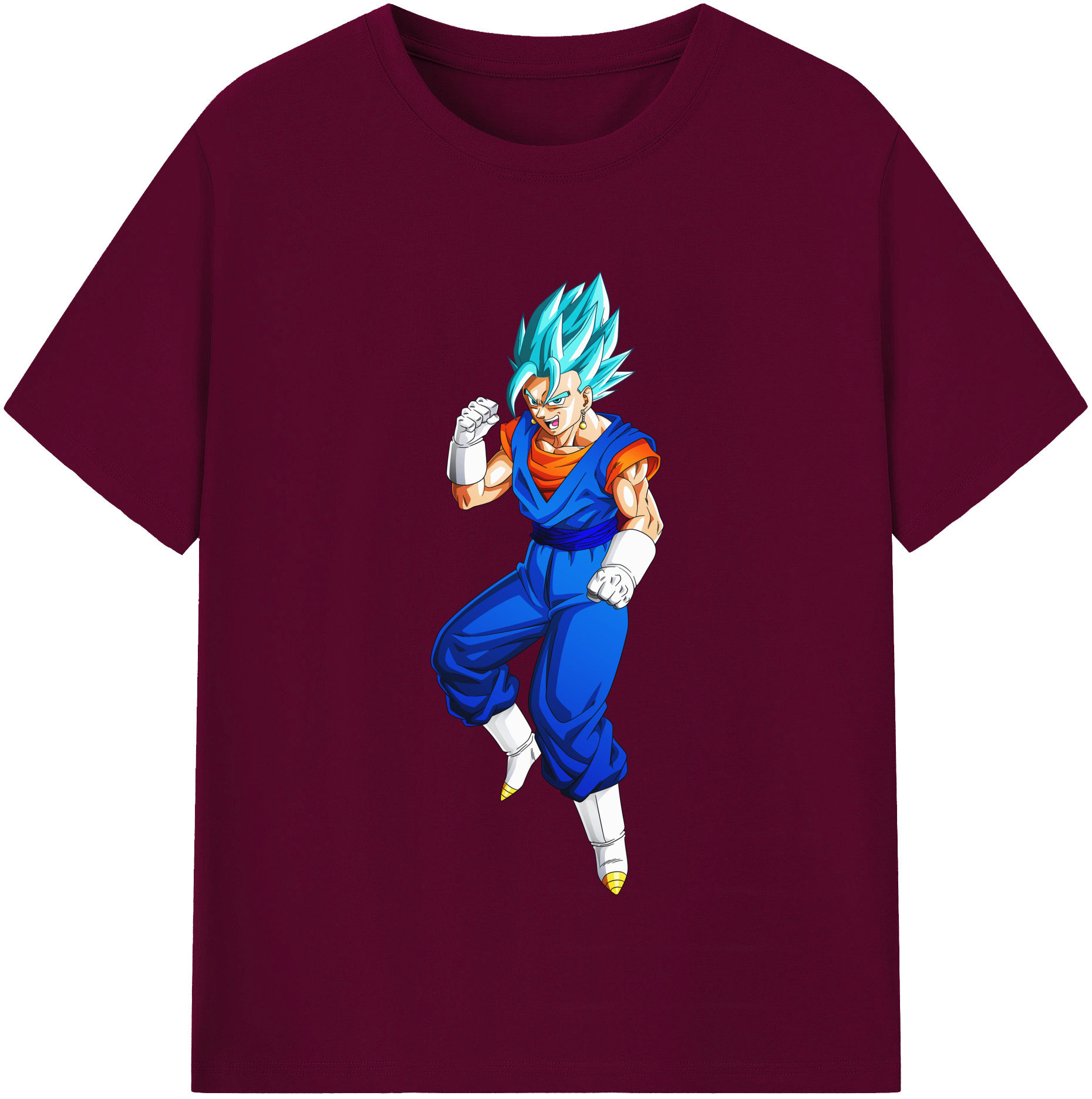 （画像用） ドラゴンボール ベジット DRAGON BALL Vegetto レディースカジュアルプリントTシャツ（綿100％）